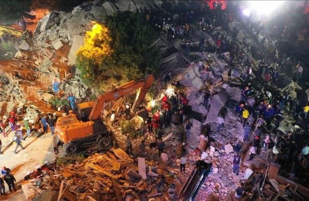زلزله ازمیر ترکیه